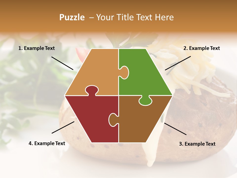 Color Chives Meal PowerPoint Template