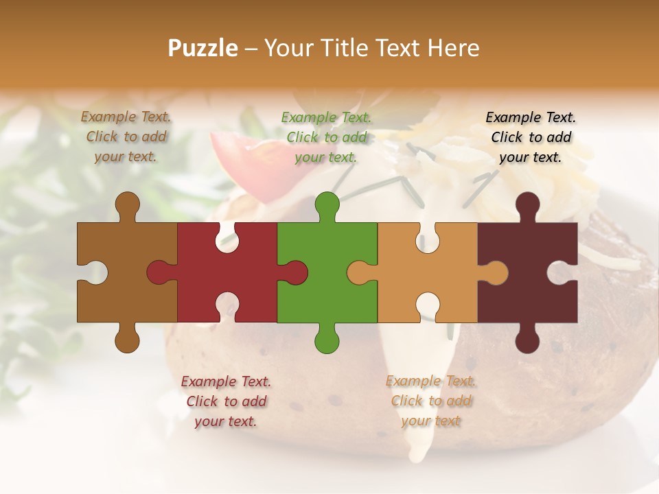 Color Chives Meal PowerPoint Template