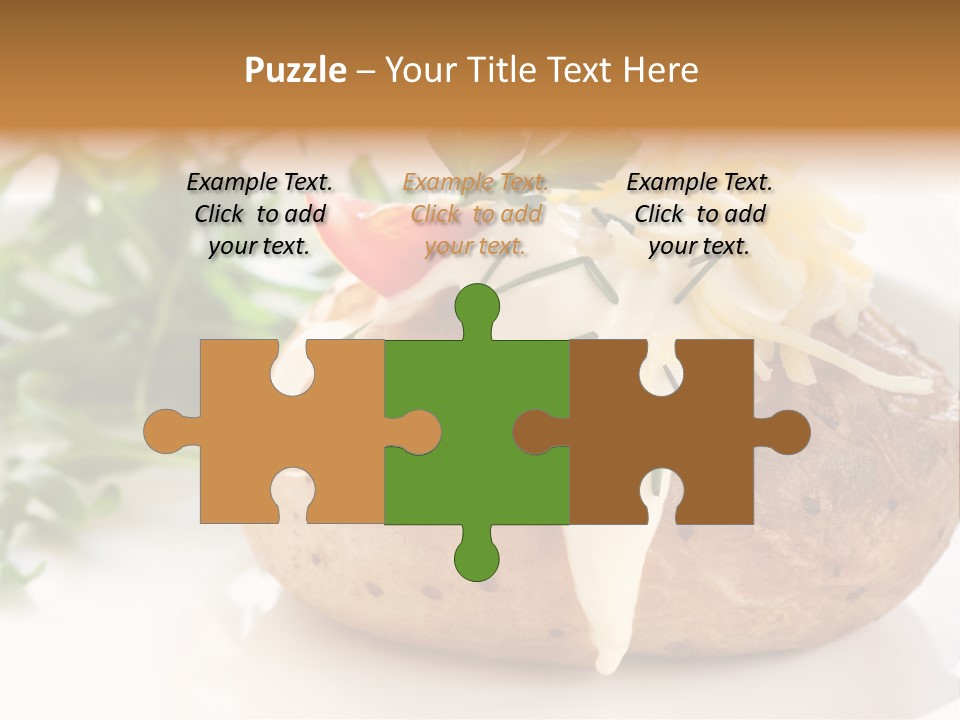 Color Chives Meal PowerPoint Template