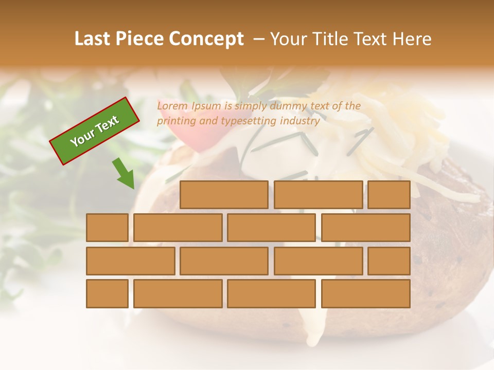 Color Chives Meal PowerPoint Template