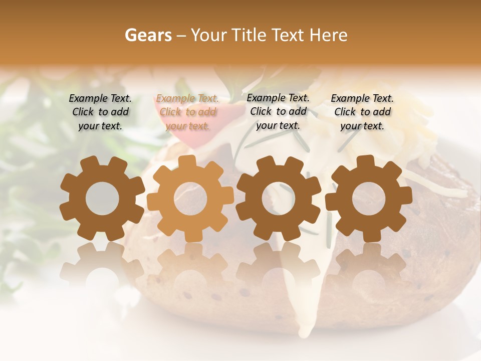 Color Chives Meal PowerPoint Template
