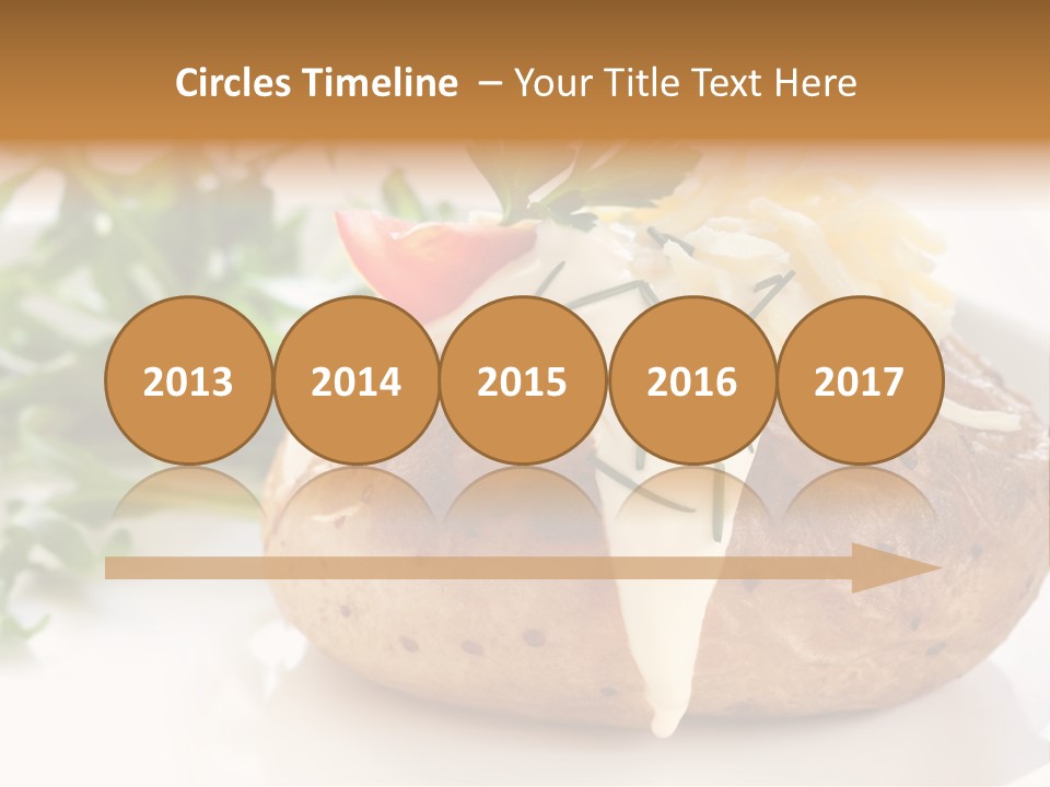Color Chives Meal PowerPoint Template