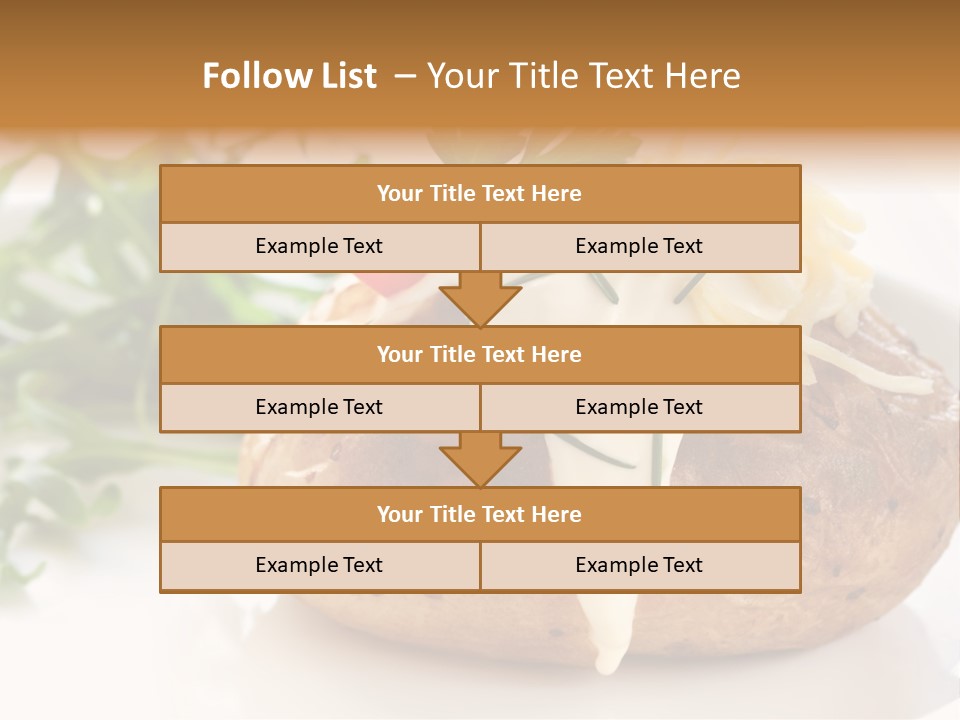 Color Chives Meal PowerPoint Template