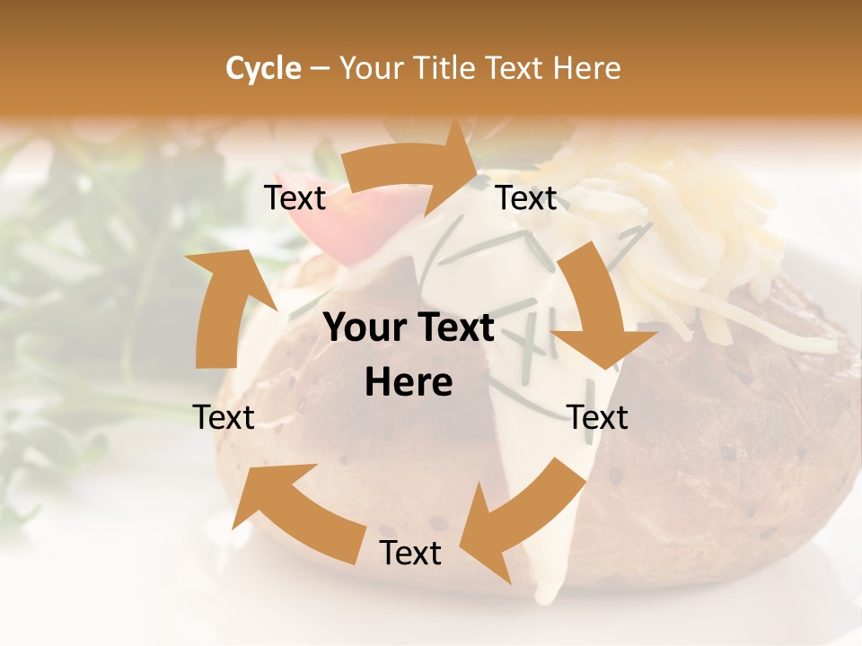 Color Chives Meal PowerPoint Template