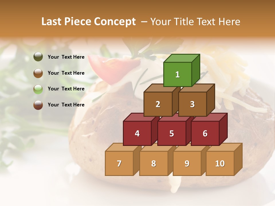 Color Chives Meal PowerPoint Template