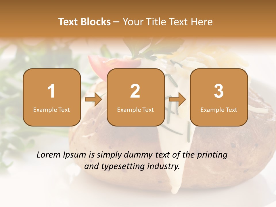 Color Chives Meal PowerPoint Template