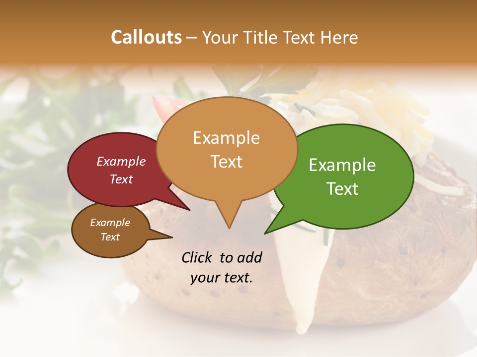 Color Chives Meal PowerPoint Template