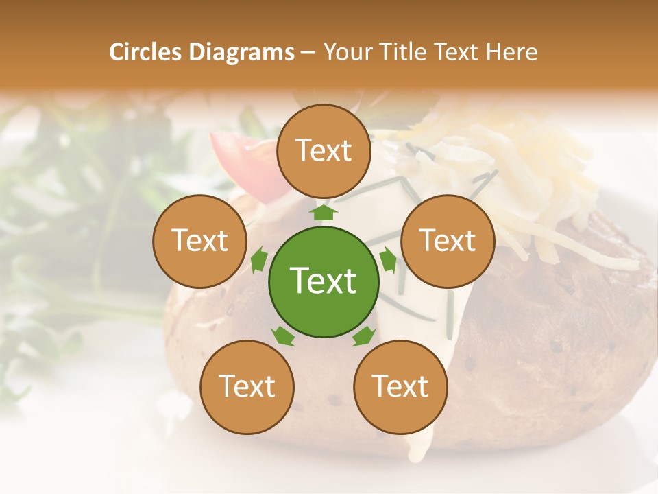 Color Chives Meal PowerPoint Template