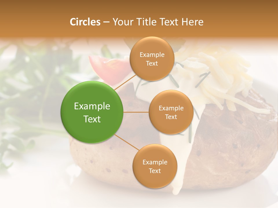 Color Chives Meal PowerPoint Template