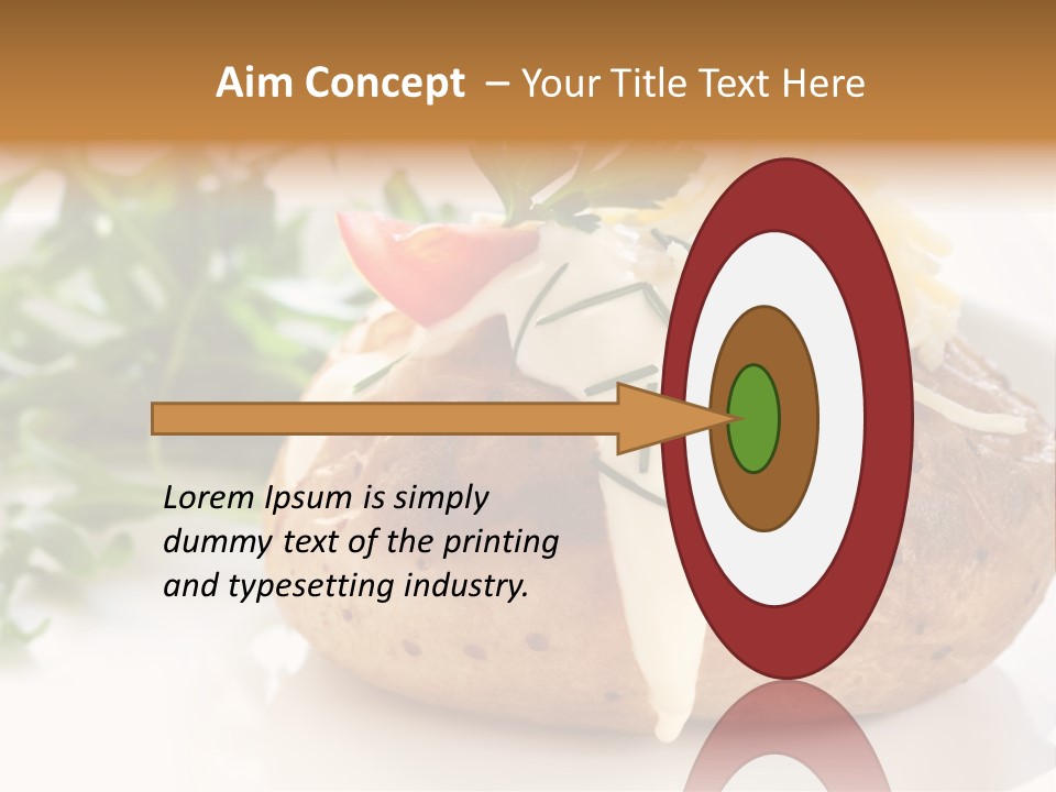 Color Chives Meal PowerPoint Template