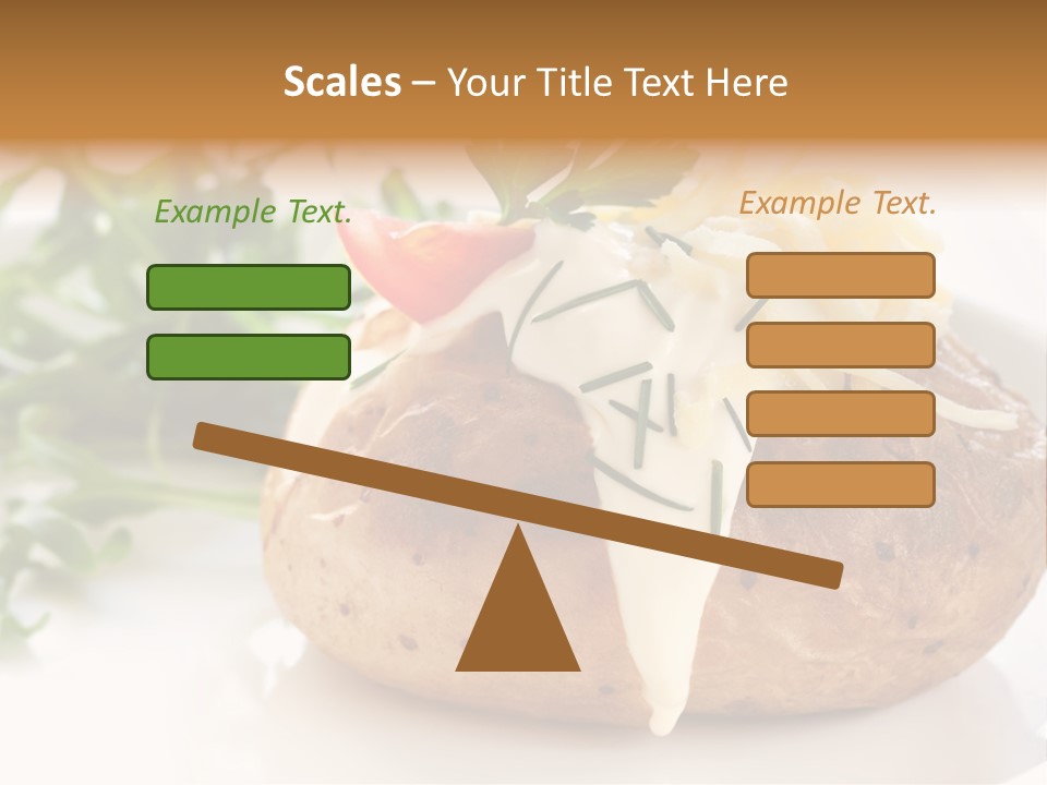 Color Chives Meal PowerPoint Template
