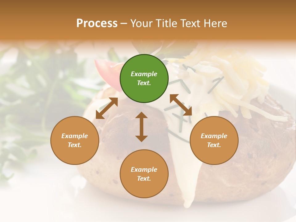 Color Chives Meal PowerPoint Template