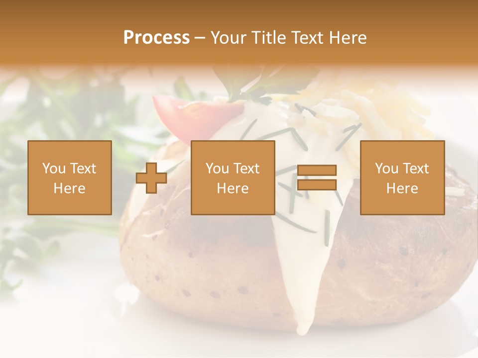 Color Chives Meal PowerPoint Template