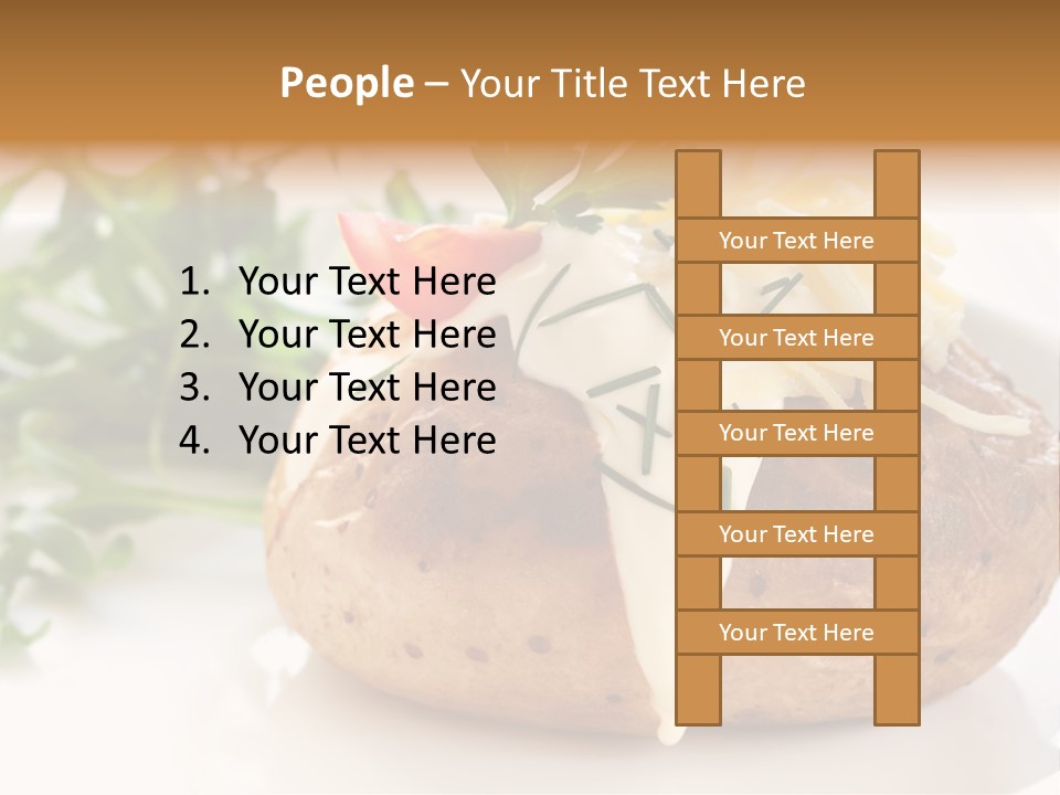 Color Chives Meal PowerPoint Template