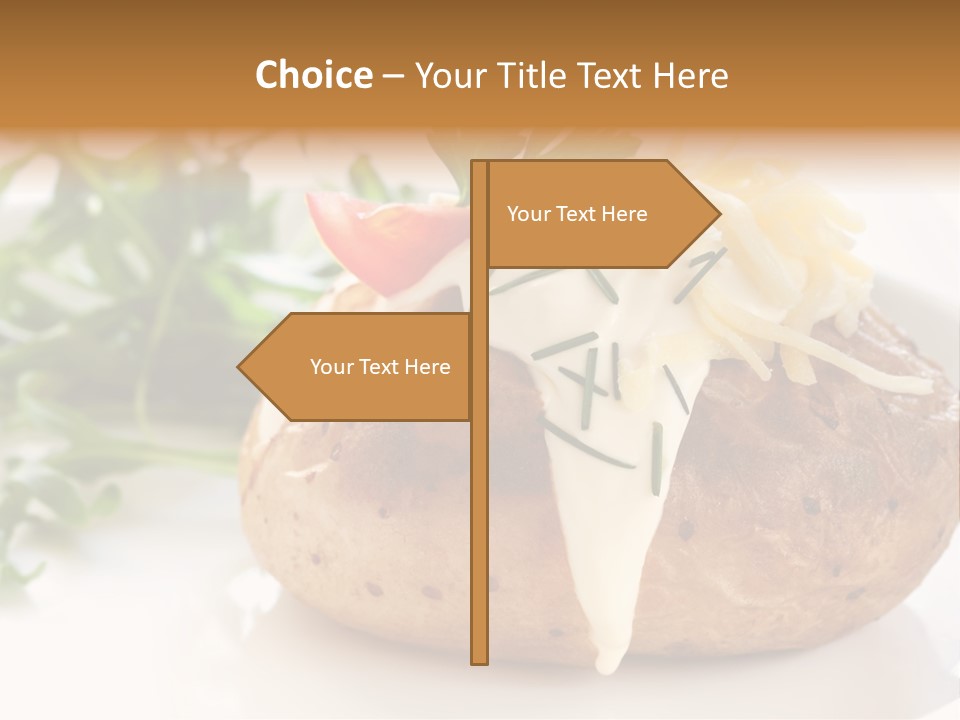 Color Chives Meal PowerPoint Template