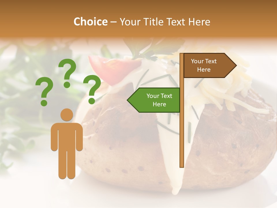 Color Chives Meal PowerPoint Template
