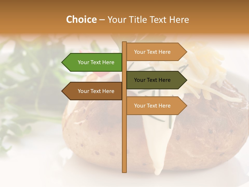 Color Chives Meal PowerPoint Template
