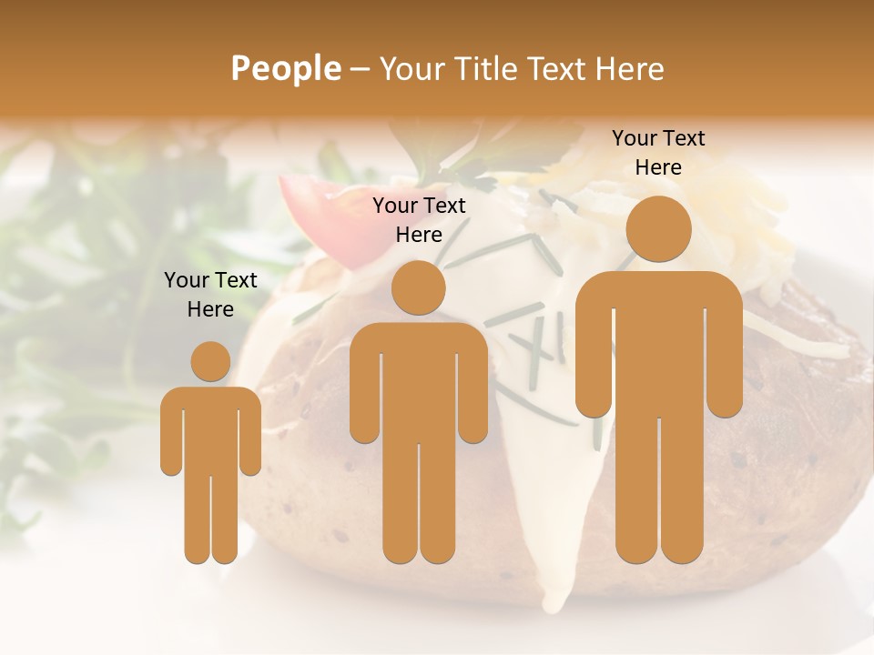 Color Chives Meal PowerPoint Template