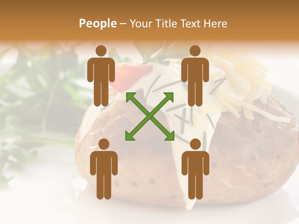 Color Chives Meal PowerPoint Template