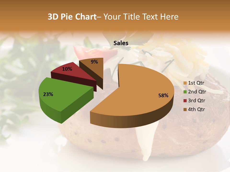 Color Chives Meal PowerPoint Template