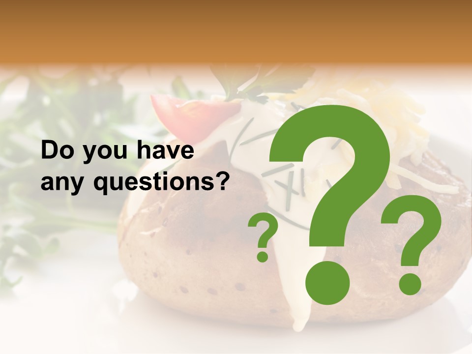 Color Chives Meal PowerPoint Template