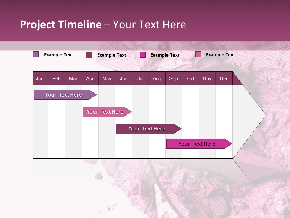 Background Eyeshadow Macro PowerPoint Template