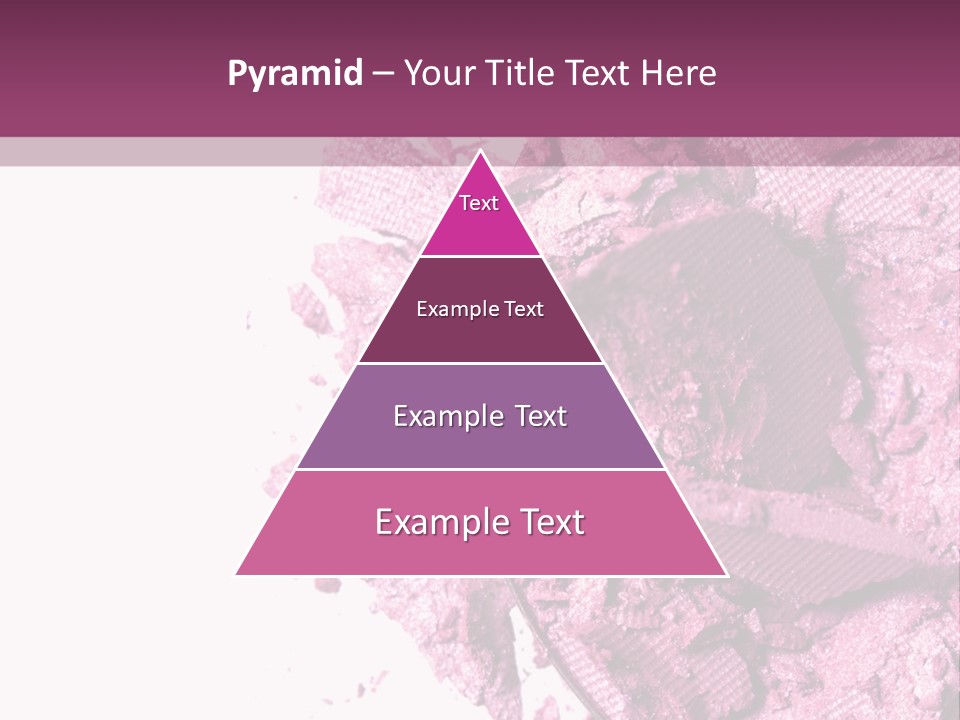 Background Eyeshadow Macro PowerPoint Template