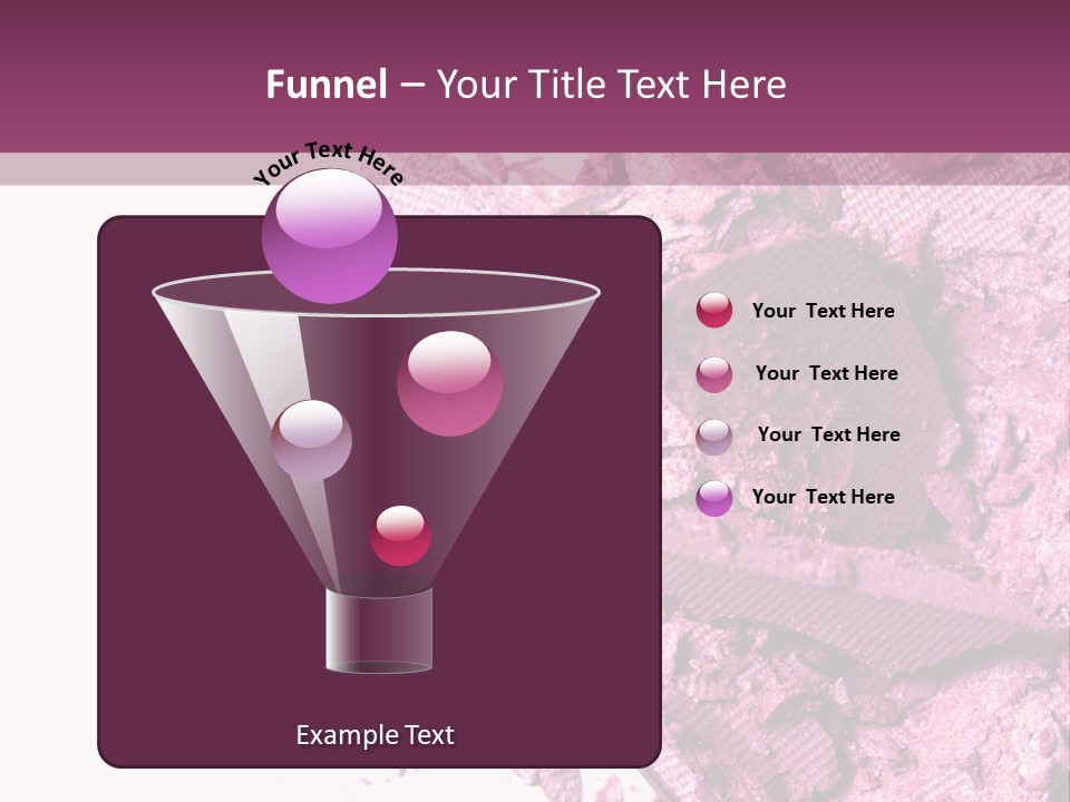 Background Eyeshadow Macro PowerPoint Template