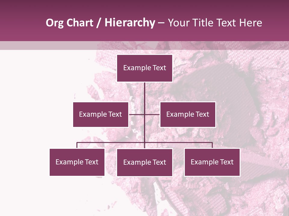 Background Eyeshadow Macro PowerPoint Template