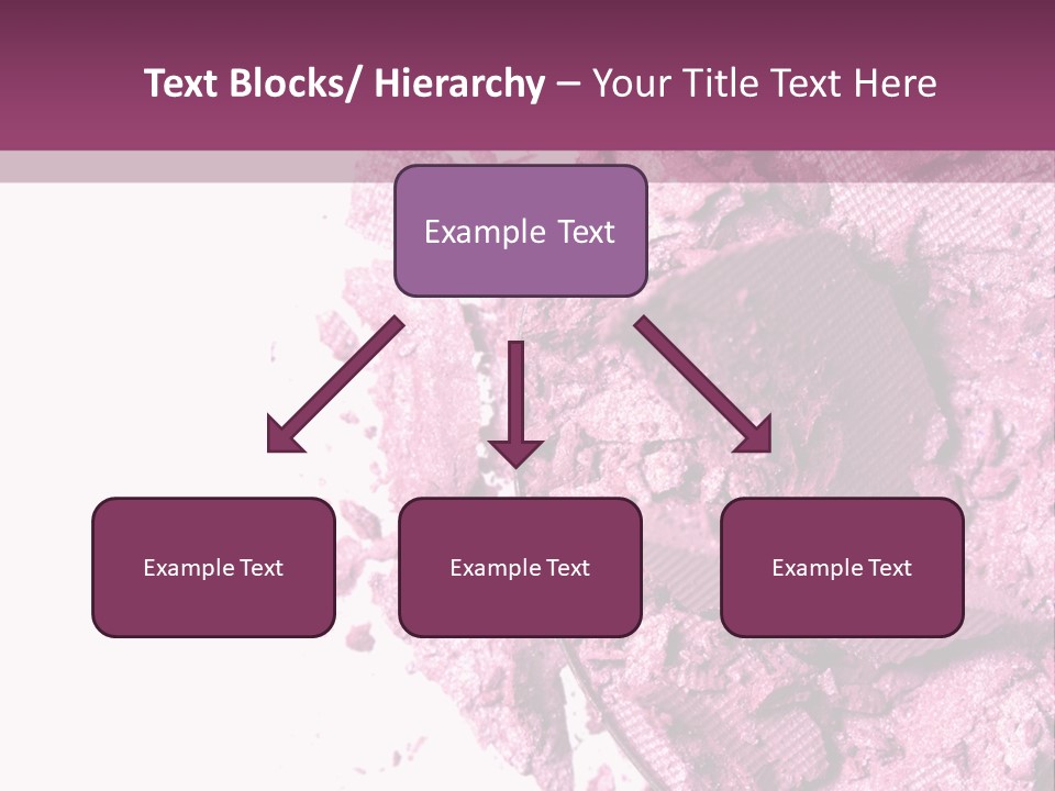 Background Eyeshadow Macro PowerPoint Template
