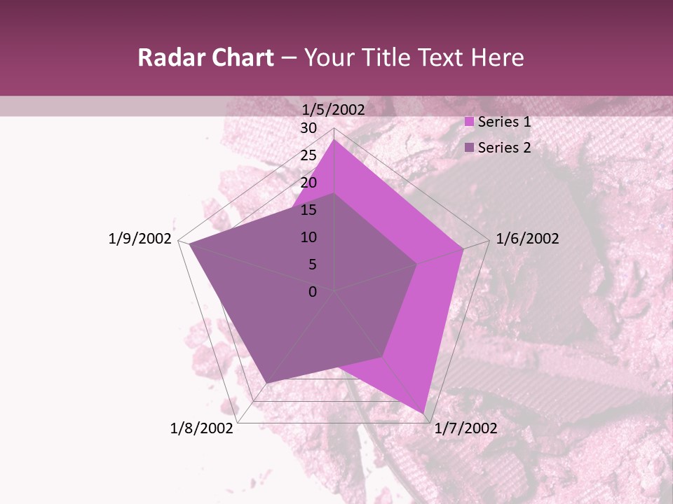 Background Eyeshadow Macro PowerPoint Template