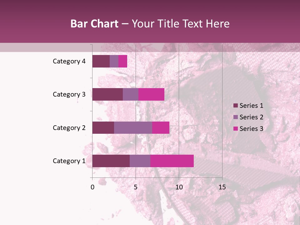 Background Eyeshadow Macro PowerPoint Template