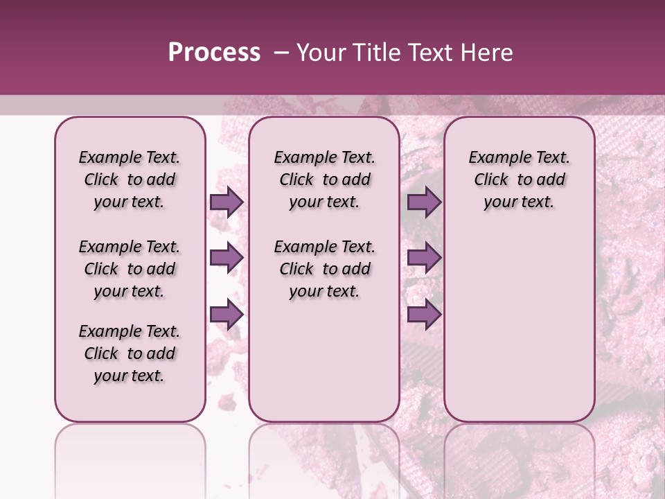 Background Eyeshadow Macro PowerPoint Template