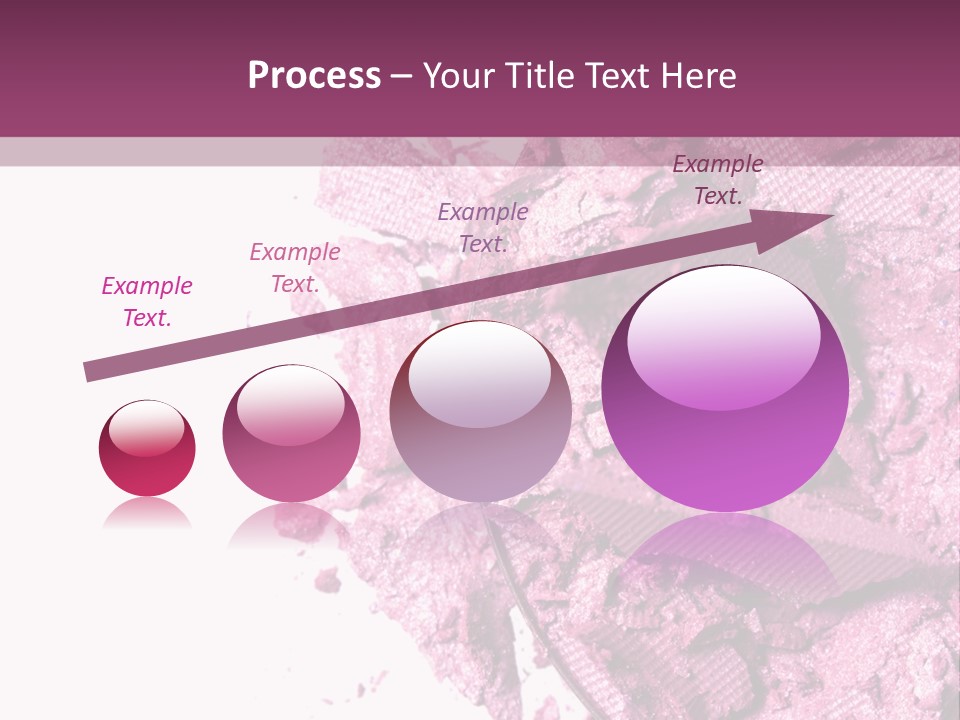 Background Eyeshadow Macro PowerPoint Template