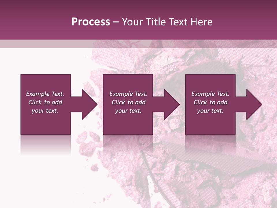 Background Eyeshadow Macro PowerPoint Template