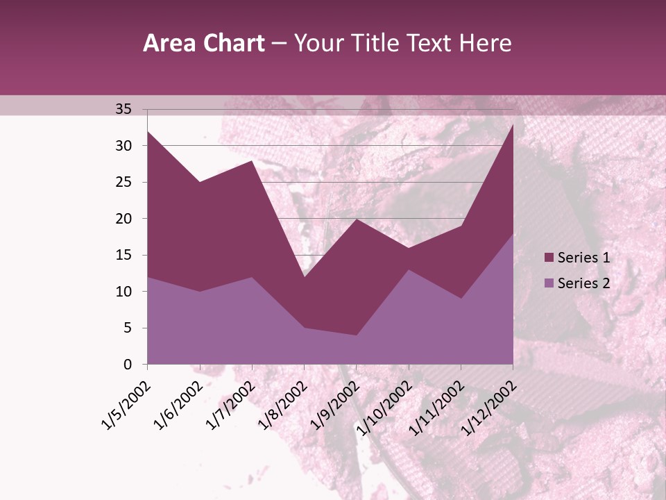 Background Eyeshadow Macro PowerPoint Template