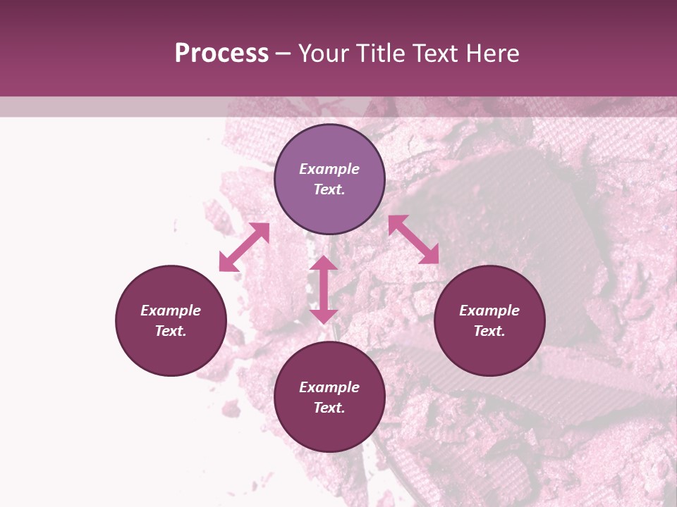 Background Eyeshadow Macro PowerPoint Template