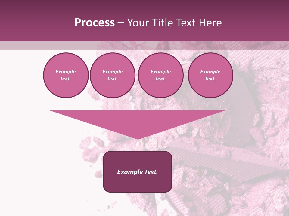 Background Eyeshadow Macro PowerPoint Template