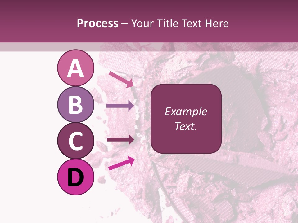Background Eyeshadow Macro PowerPoint Template