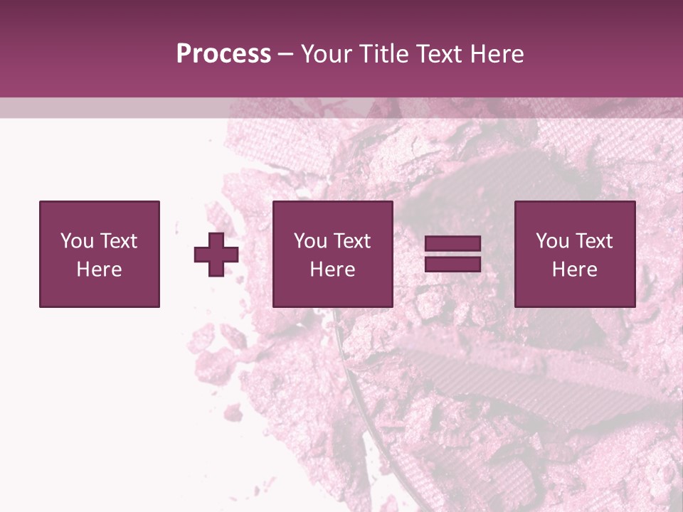 Background Eyeshadow Macro PowerPoint Template