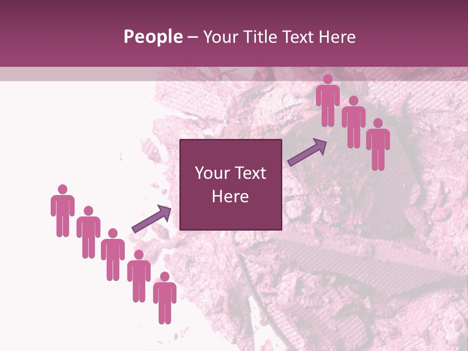 Background Eyeshadow Macro PowerPoint Template