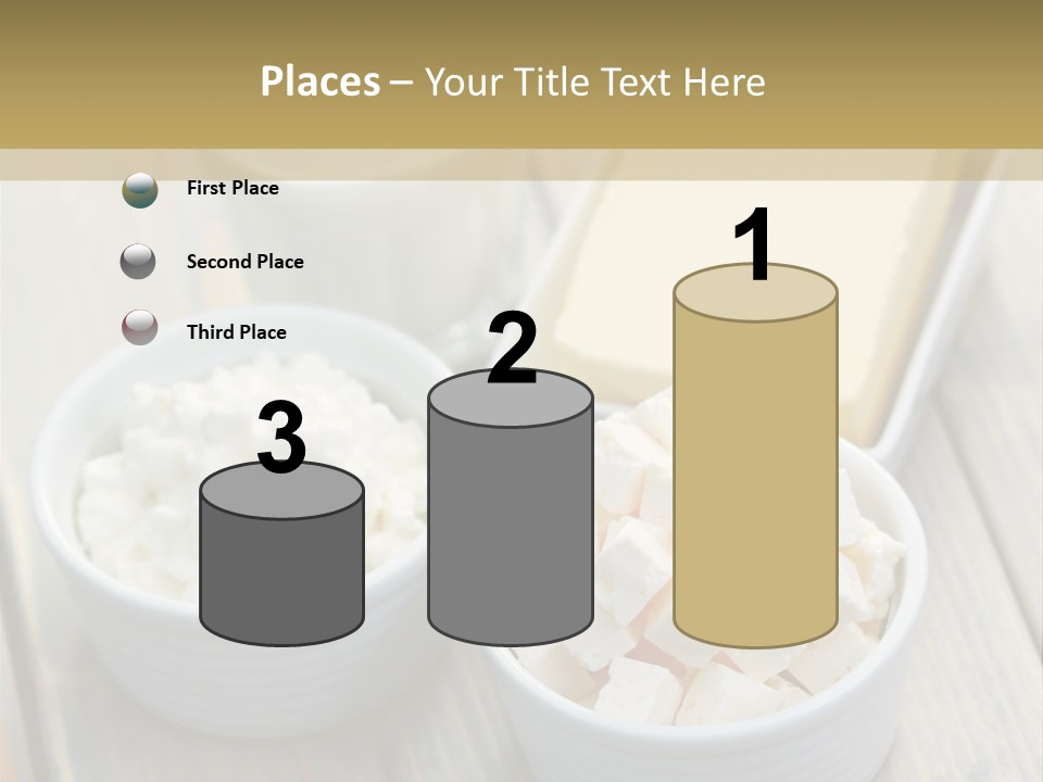 Drink Butter Fresh PowerPoint Template