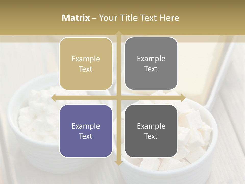 Drink Butter Fresh PowerPoint Template