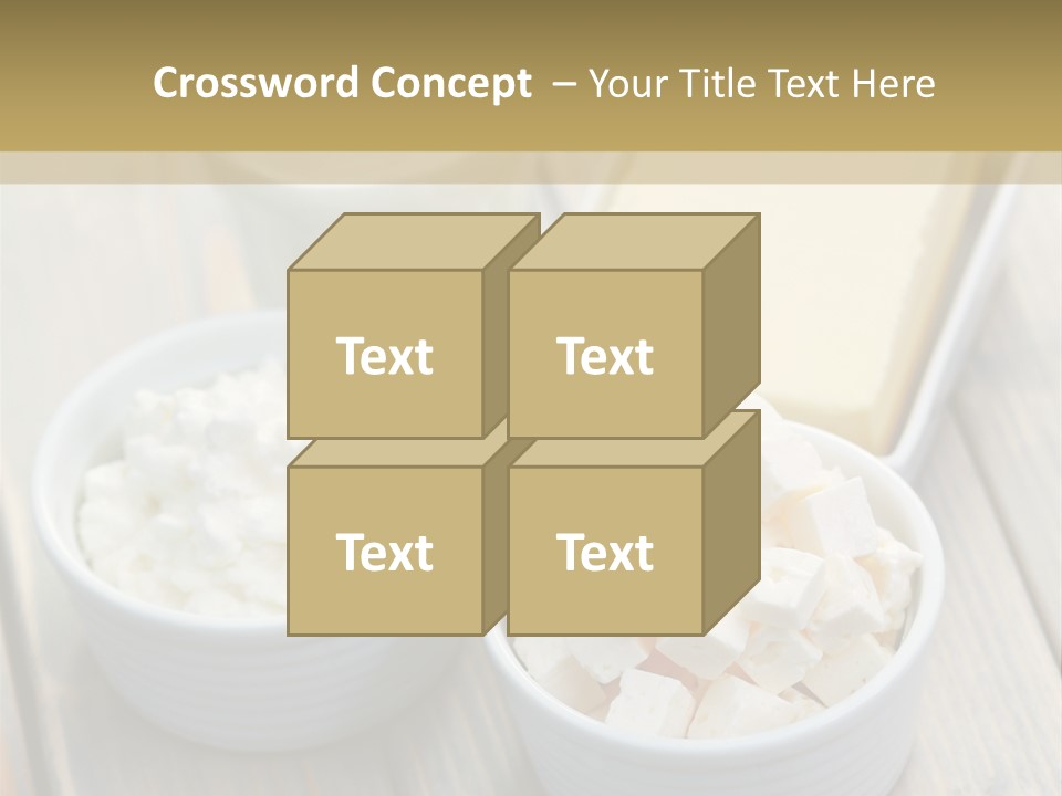 Drink Butter Fresh PowerPoint Template