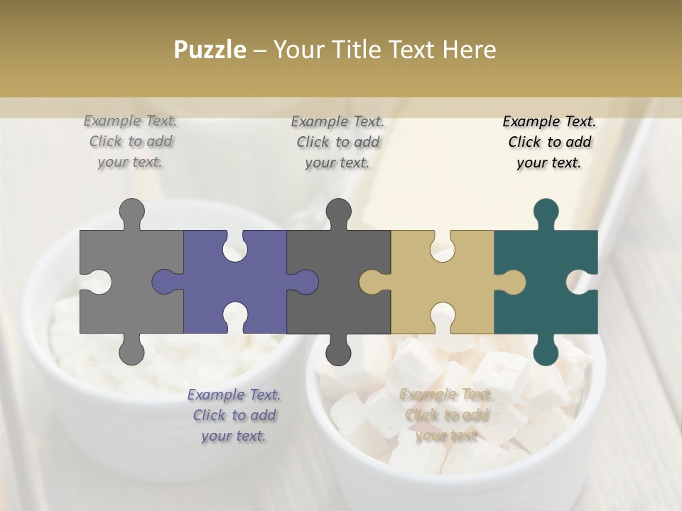 Drink Butter Fresh PowerPoint Template