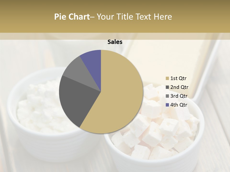 Drink Butter Fresh PowerPoint Template