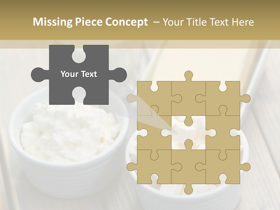 Drink Butter Fresh PowerPoint Template