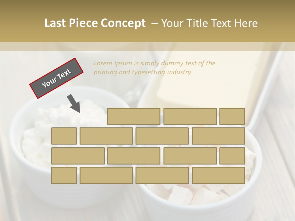 Drink Butter Fresh PowerPoint Template