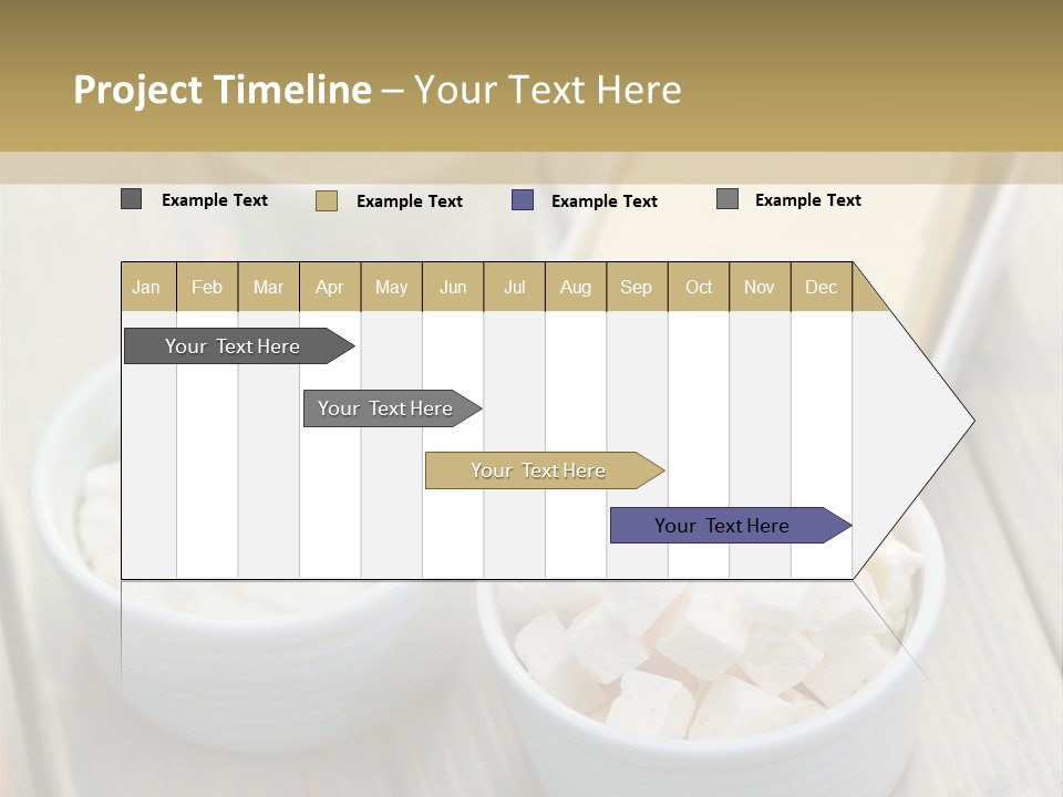 Drink Butter Fresh PowerPoint Template