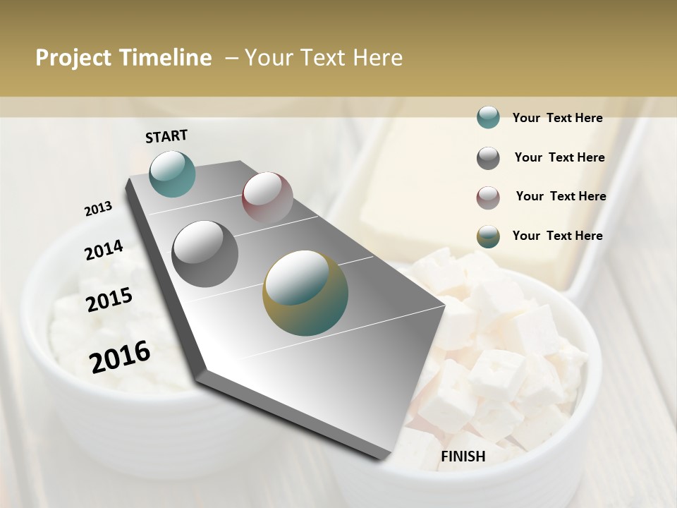 Drink Butter Fresh PowerPoint Template